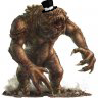 Rancor with a top hat